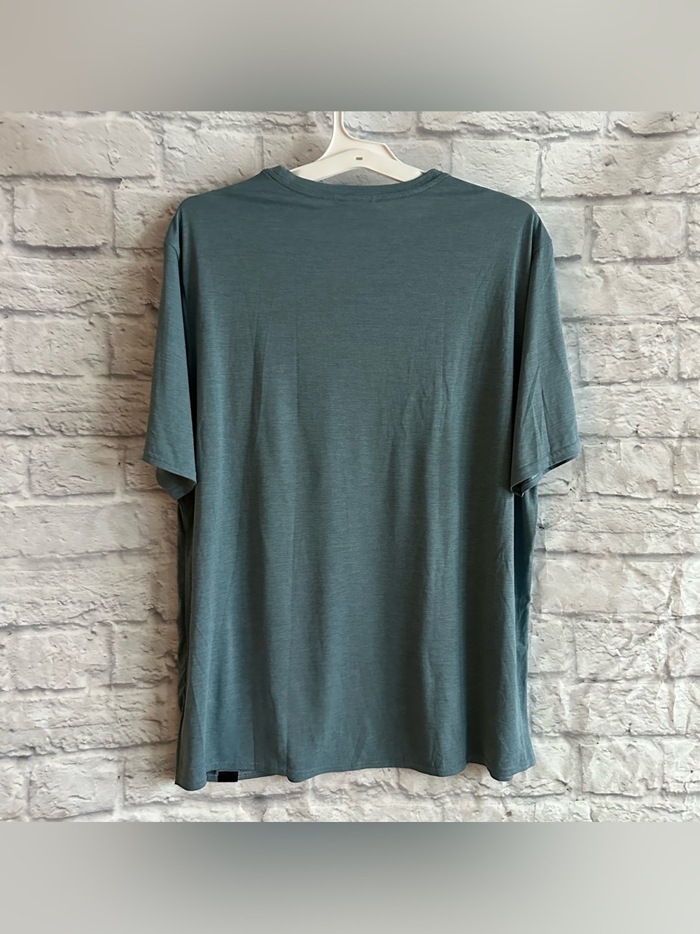 PREOWNED PATAGONIA GREY SHORT SLEEVE TSHIRT MOUNTAIN GRAPHIC TEE MENS XL - Picture 4 of 5